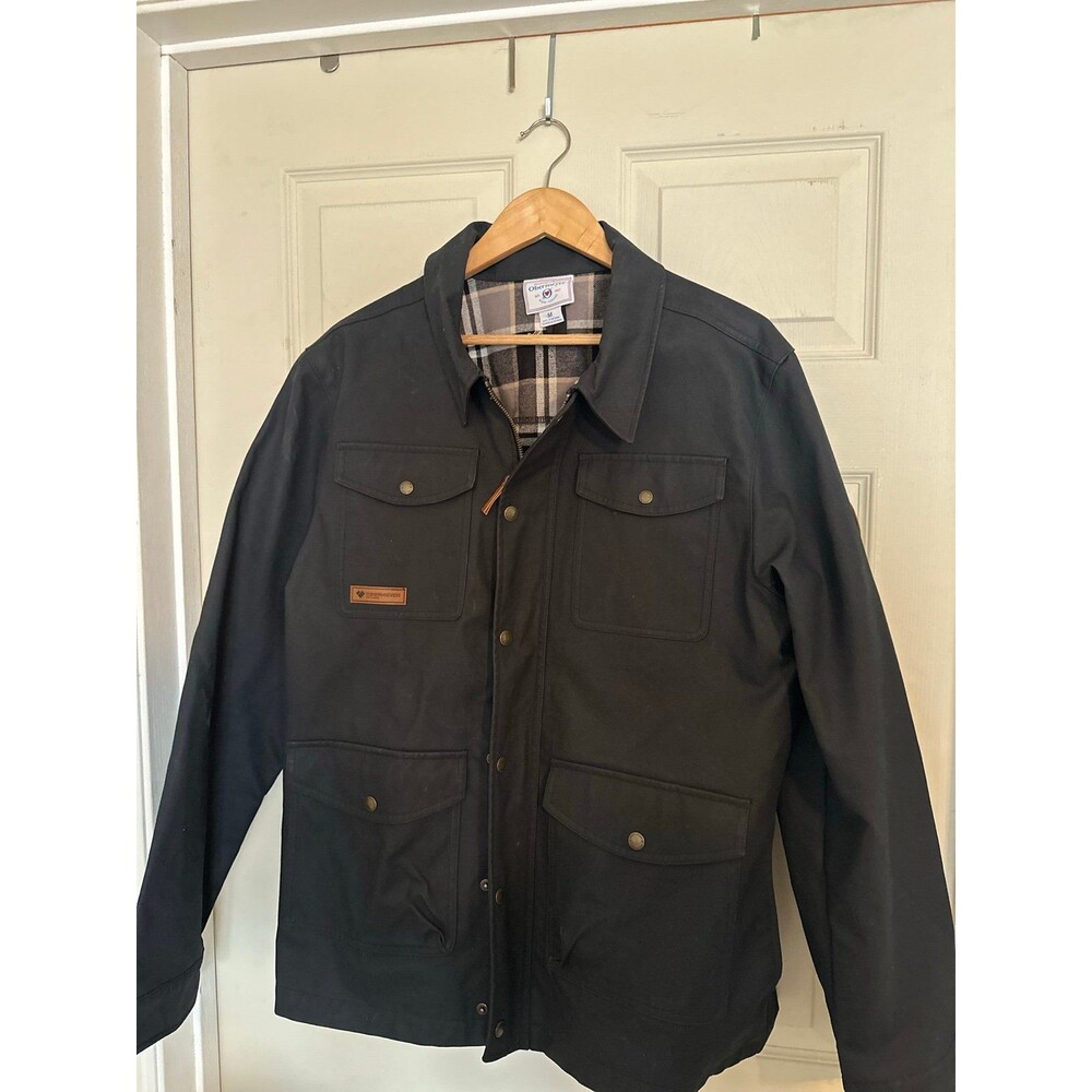Obermeyer waxed canvas men jacket